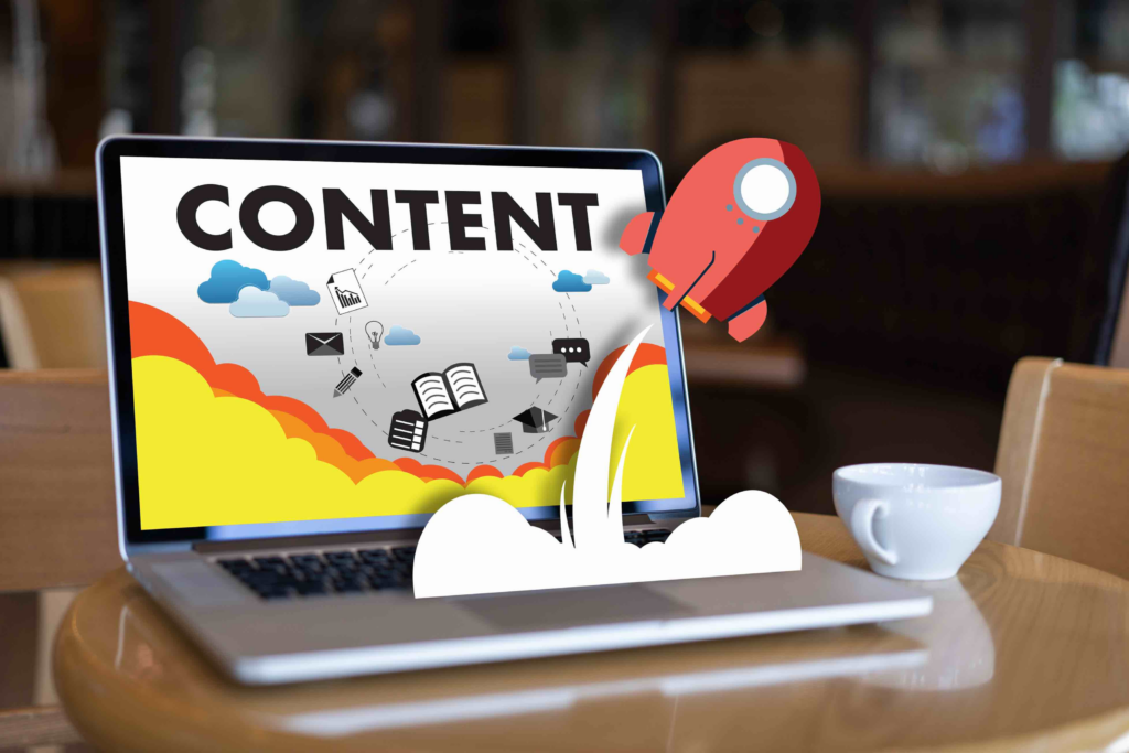 Content marketing concept that is sure to take off