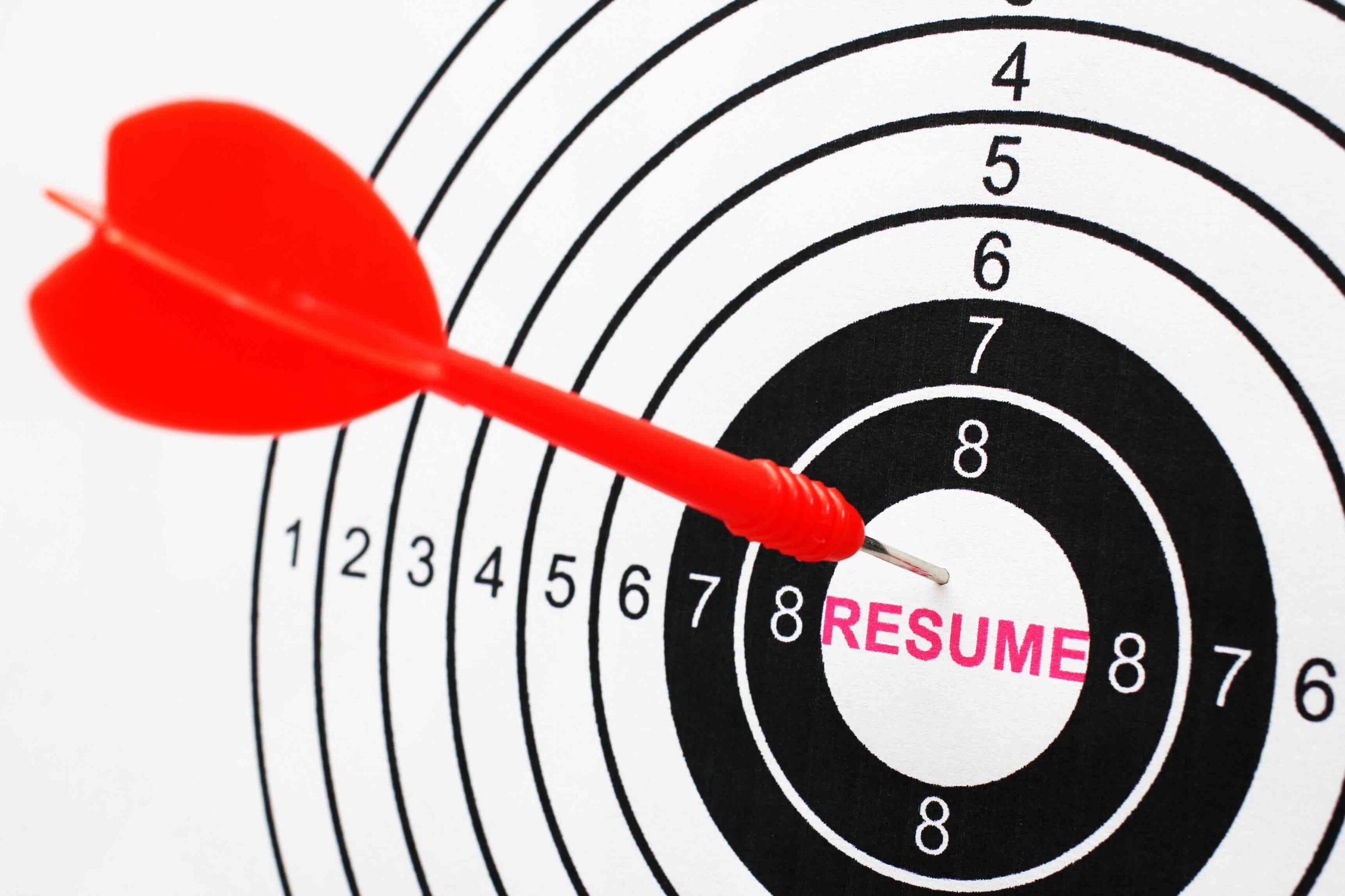 Hit the target with a great own resume